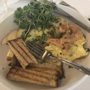 Salmon Scramble