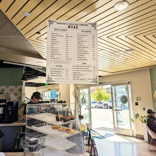 Menu and Front Counter