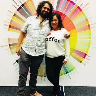 Sam and Weston at SCAE National Coffee roasting competition 2018