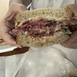 Pastrami on rey