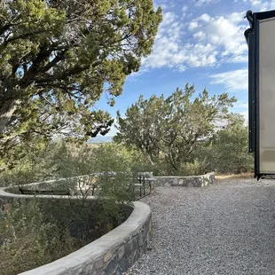 Our private patio