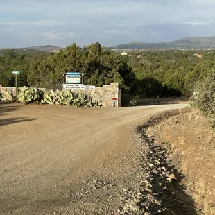 Entrance to RV Park