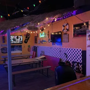 They have a tiki bar!