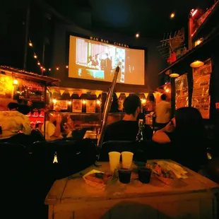 What an awesome find! Vintage Thai movies during your hangs