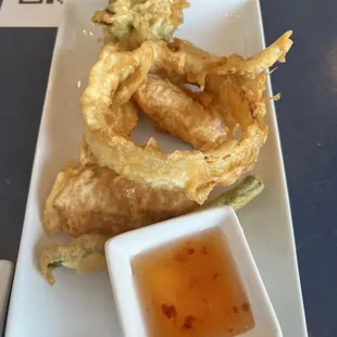 Tempura vegetables