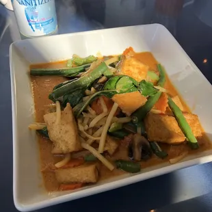 Red Curry with Tofu