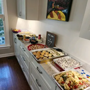 The spread!
