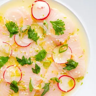 Hamachi Crudo