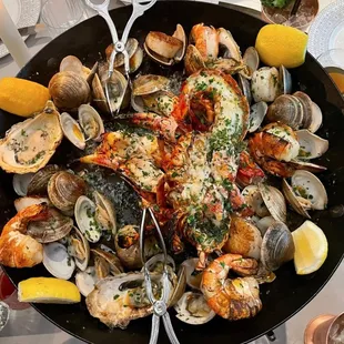 Fire Roasted Seafood Tower