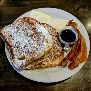 Texas French toast breakfast