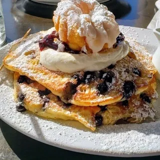 Blueberry Cheesecake Pancakes