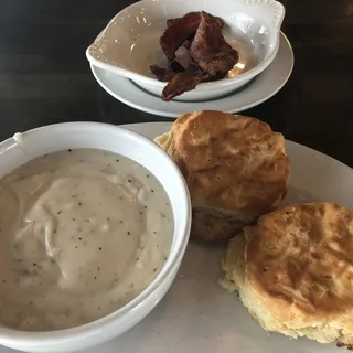2 Biscuits & Gravy
