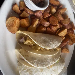 3 Breakfast Tacos