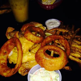 Fish fry was great. Couldn't finish it.