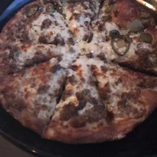 Best. Pizza. EVER! They're jalapeños are unbeatable