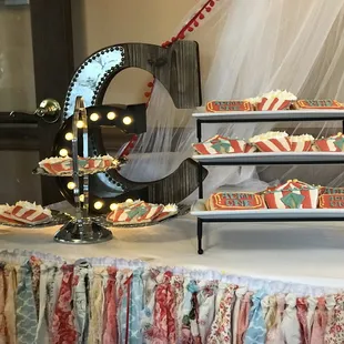 Private event held in Banquet Room with a movie theme.