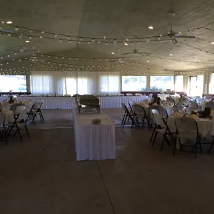 Wedding Reception in Pavilion Room.