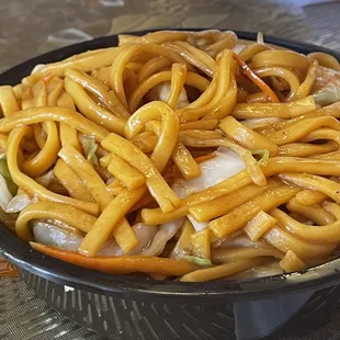Shrimp lo mein