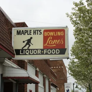 View of our sign from Libby Road east bound