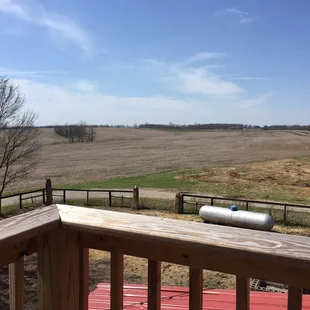 View from the back deck.