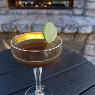 So many fancy cocktails, this was delicious, very cool low key atmosphere with acoustic music... a whole vibe!