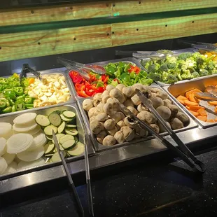 a variety of vegetables