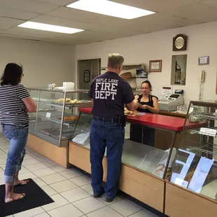 Bare bones inside. No seating.