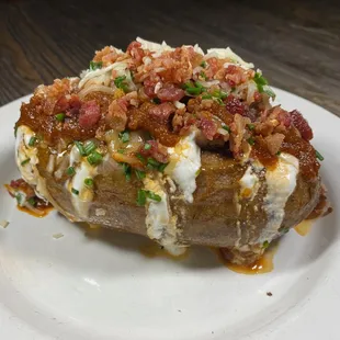 Brisket Loaded Baked Potato