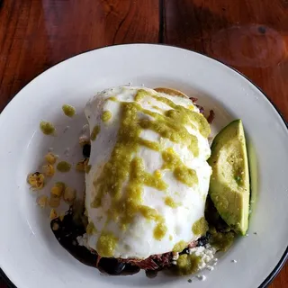 Pulled Pork Huevos Rancheros
