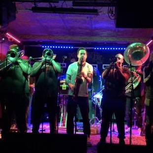 TBC band at the Maple Leaf Bar.