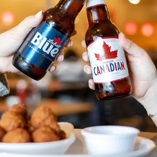 Canadian Favourites Labatt Blue &amp; Molson Canadian!