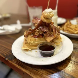 Chicken *Chicken, Bacon &amp; Waffles