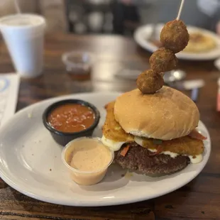 Pizza burger