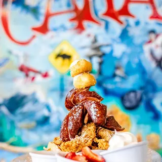 *Country Sausage Waffle