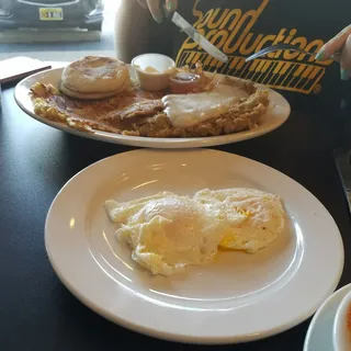 *Fried Steak Breakfast