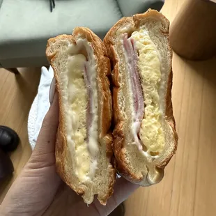 Ham, Egg, &amp; Cheese Breakfast Sandwich