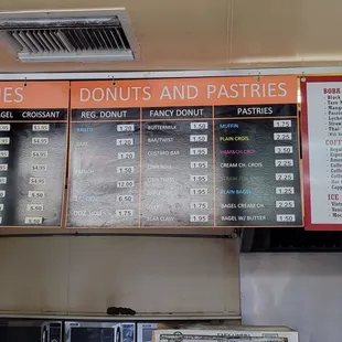 Reasonable prices and delicious (at least for the donuts I tried)