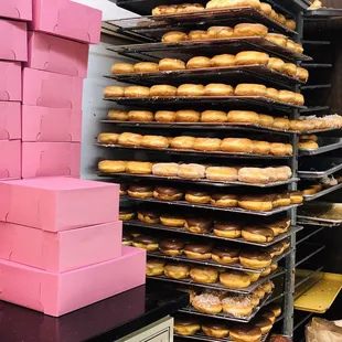 a stack of doughnuts