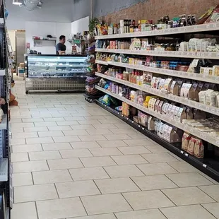 Pasta, crackers, sauces....