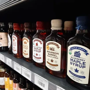 Real Vermont maple syrup