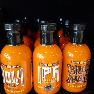 BBQ and wing sauces