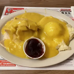 Roast Turkey Dinner with Stuffing Saturday Special