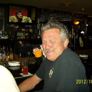 Do you know this man, he has been seen in and out of THE MAPLE ROOM