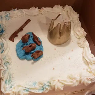 a cake in a box
