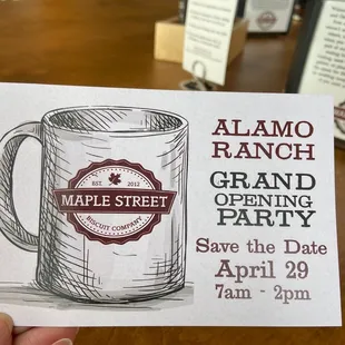 The grand opening!