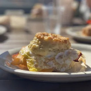 Bacon egg &amp; cheese biscuit