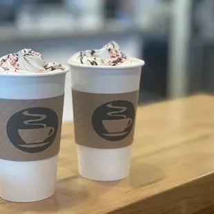 Peppermint Hot Chocolate.