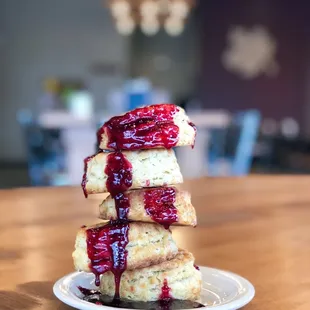 pancakes, food