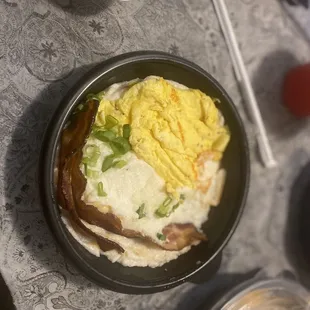 Bluegrass Grits Bowl (Scrambled Eggs)