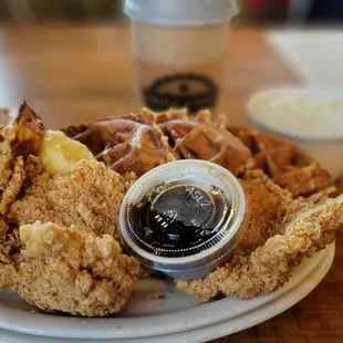 Chicken and Waffles.